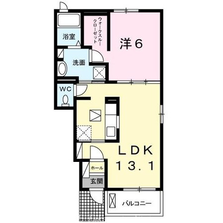 グレーシア上林Ⅰの物件間取画像